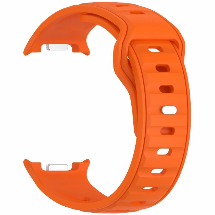 Ремешок Deexe Sport Band для Samsung Galaxy Watch 8 (40/44mm) / 8 Classic - Orange: фото 3 из 6