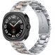 Ремешок Deexe Stainless Steel Strap для Samsung Galaxy Watch Ultra (2025) - Silver / Rose Gold (387800M). Фото 2 из 6