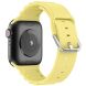 Ремешок Deexe Stripes Series для Apple Watch 42 (Series 10) / 41 / 40 / SE 40 / 38 - Yellow (251855Y). Фото 1 из 7