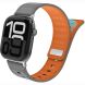 Ремінець для годинника AHASTYLE Signature Touch для Apple Watch 42 (Series 10/11) / 41 / 40 / SE 40 / 38 - Grey / Orange (371862HO). Фото 2 з 8