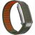 Ремешок для часов Deexe Matrix Weave для WHOOP 5.0 - Army Green / Orange: фото 1 из 6