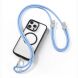 Ремінець для смартфона Deexe Plaz Series - Sky Blue (983024SL). Фото 2 з 13