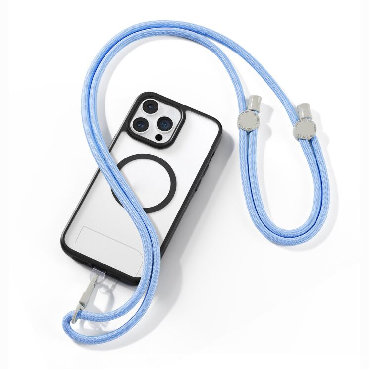 Ремінець для смартфона Deexe Plaz Series - Sky Blue (983024SL) Ремінець для смартфона Deexe Plaz Series - Sky Blue: фото 2 з 13