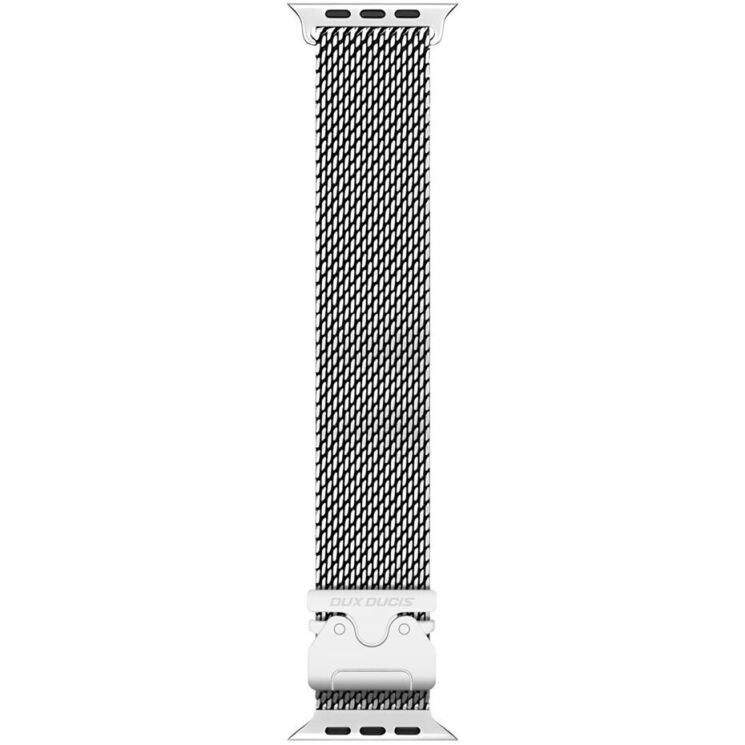 Ремешок DUX DUCIS Milanese Air Series для Apple Watch 42 (Series 10) / 41 / 40 / SE 40 / 38 - Silver: фото 3 из 12