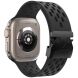 Ремешок KALEBOL Astra Strap для Apple Watch 46 / 45 / 44 / SE 44 / 42 (Series 1-3) / Ultra / Ultra 2 - Black (371825B). Фото 2 из 9