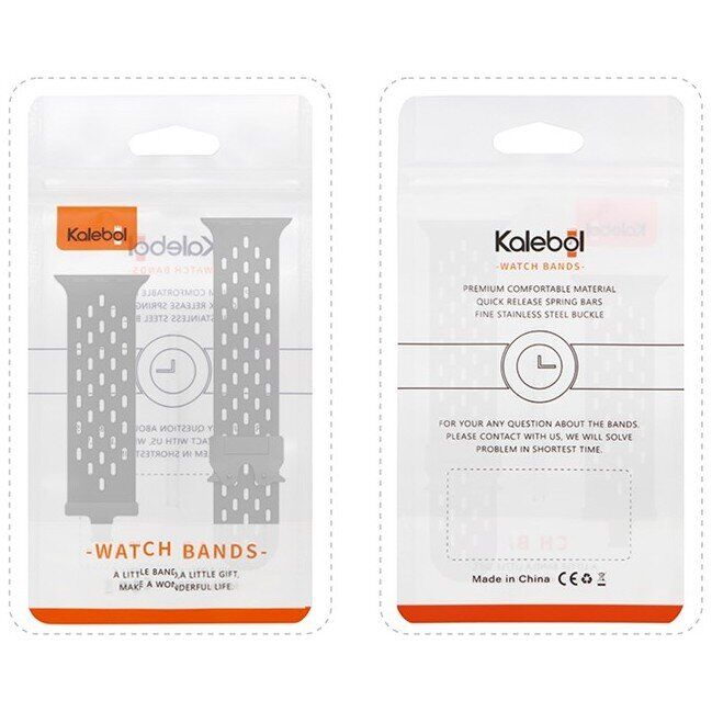 Ремешок KALEBOL Astra Strap для Apple Watch 46 / 45 / 44 / SE 44 / 42 (Series 1-3) / Ultra / Ultra 2 - Starlight: фото 9 из 9