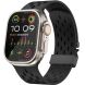 Ремешок KALEBOL Astra Strap для Apple Watch 46 / 45 / 44 / SE 44 / 42 (Series 1-3) / Ultra / Ultra 2 - Black (371825B). Фото 3 из 9