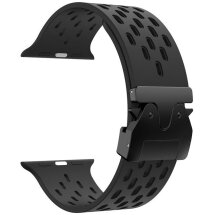 Ремешок KALEBOL Astra Strap для Apple Watch 46 / 45 / 44 / SE 44 / 42 (Series 1-3) / Ultra / Ultra 2 - Black: фото 1 из 9