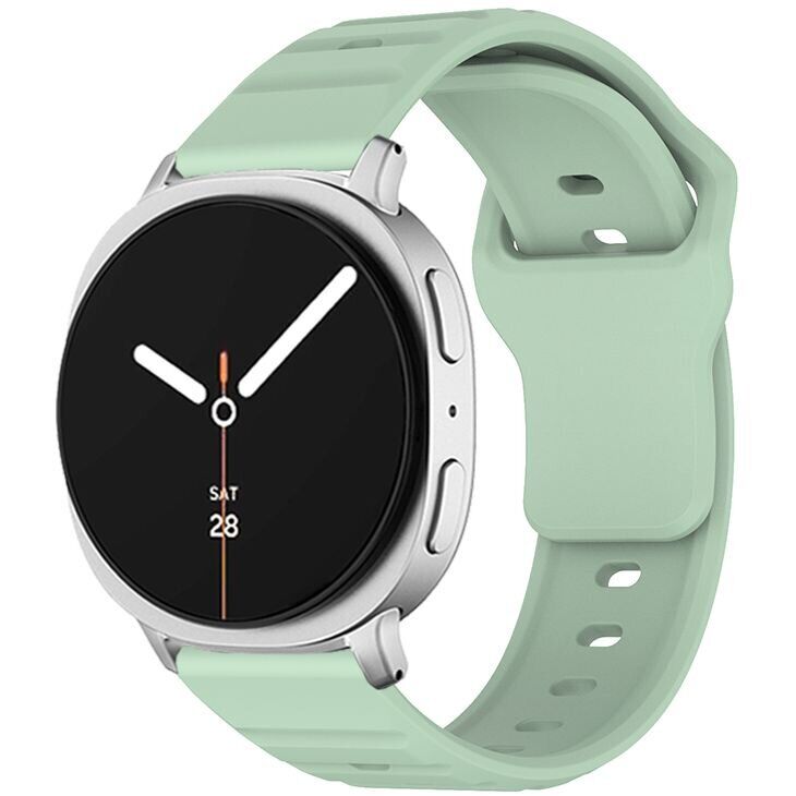 Ремешок KALEBOL Wave Pattern для Samsung Galaxy Watch 8 (40/44mm) / 8 Classic - Teal: фото 2 из 5
