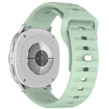 Ремешок KALEBOL Wave Pattern для Samsung Galaxy Watch 8 (40/44mm) / 8 Classic - Teal: фото 1 из 5