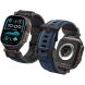 Ремешок Spigen (SGP) DuraPro Armor для Apple Watch 46 / 45 / 44 / SE 44 / 42 (Series 1-3) / Ultra / Ultra 2 - Navy Blue (345103L). Фото 5 из 16