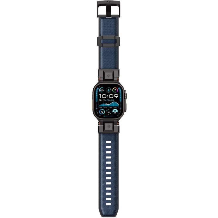 Ремешок Spigen (SGP) DuraPro Armor для Apple Watch 46 / 45 / 44 / SE 44 / 42 (Series 1-3) / Ultra / Ultra 2 - Navy Blue: фото 9 из 16