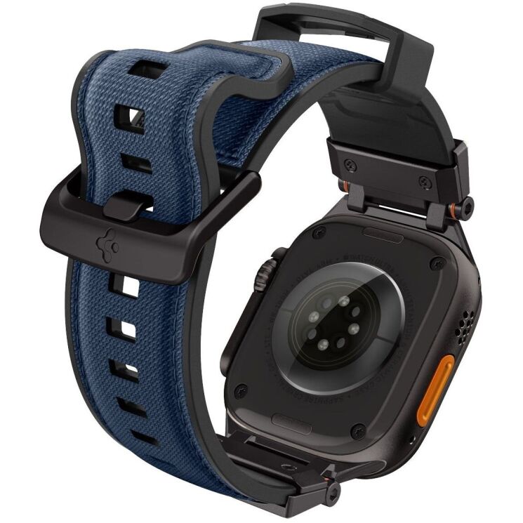 Ремешок Spigen (SGP) DuraPro Armor для Apple Watch 46 / 45 / 44 / SE 44 / 42 (Series 1-3) / Ultra / Ultra 2 - Navy Blue: фото 6 из 16