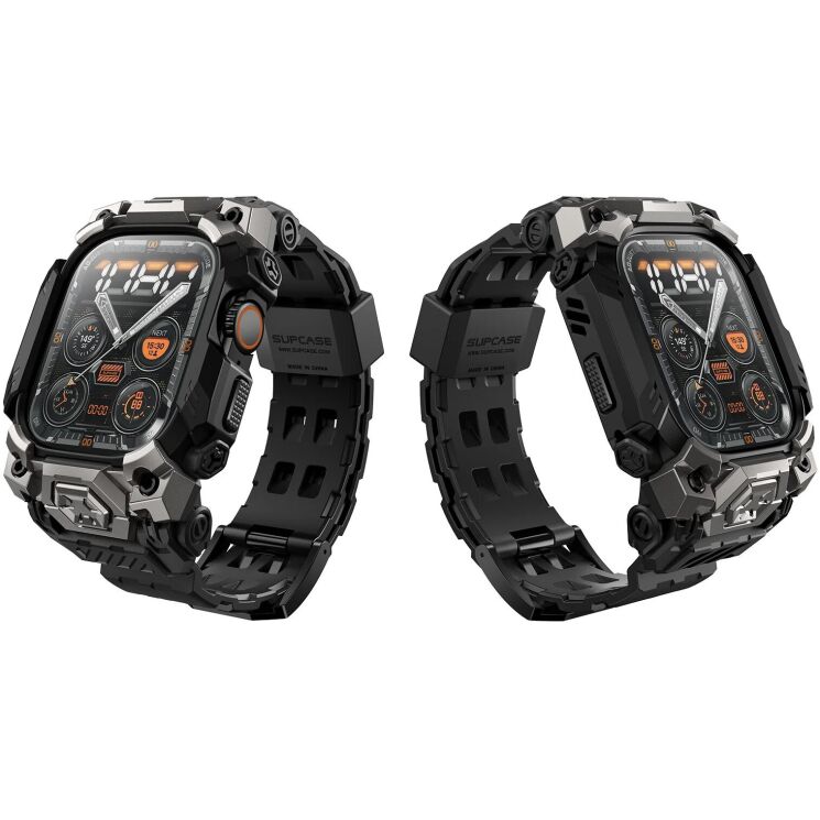 Ремешок Supcase UB Ore для Apple Watch Ultra / Ultra 2 (49mm) 843439156678 - Black: фото 4 из 11