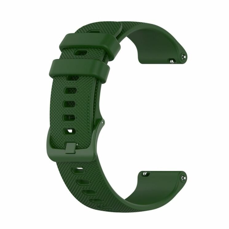 Ремешок UniCase Rhombus Texture для Huawei Watch GT 2e - Army Green: фото 4 из 5