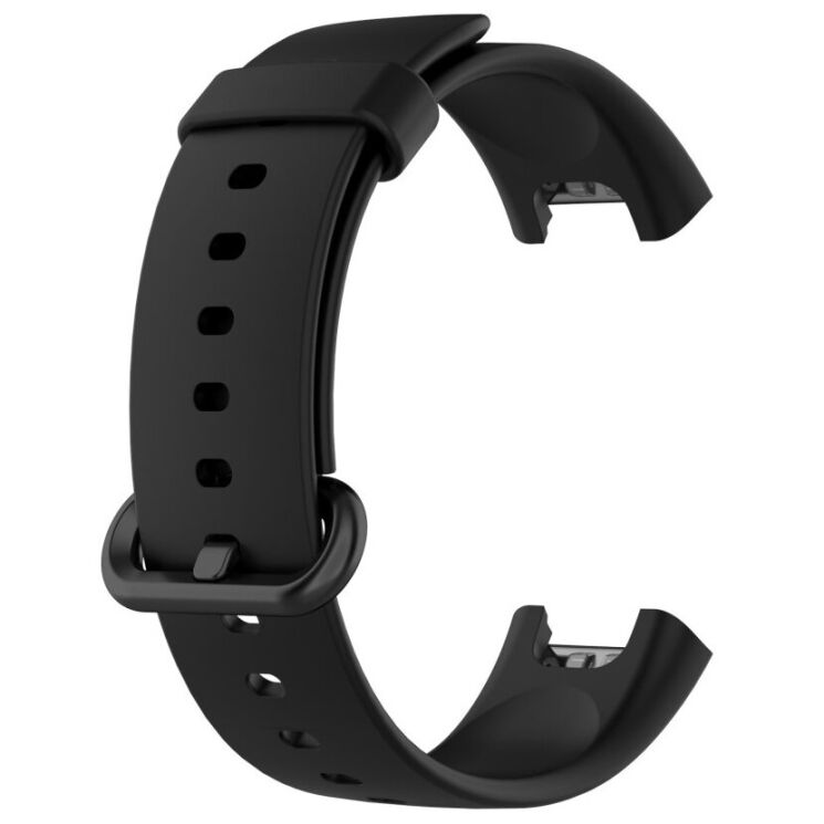 Ремешок UniCase Silicone Band для Xiaomi Mi Watch Lite - Black: фото 1 из 8