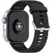 Ремешок UniCase Silicone Strap для Huawei Watch Fit 3 / Fit 4 / Fit 4 Pro - Black (357120B). Фото 1 из 7