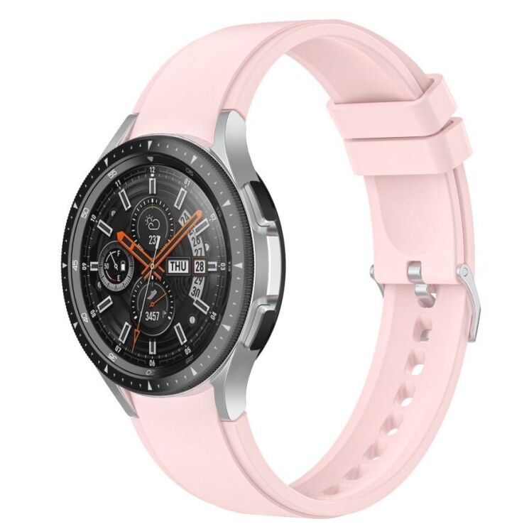 Ремешок UniCase Silicone Strap для Samsung Galaxy Watch 4 Classic (46mm) / Watch 4 Classic (42mm) / Watch 4 (40mm) / Watch 4 (44mm) - Pink: фото 2 из 3