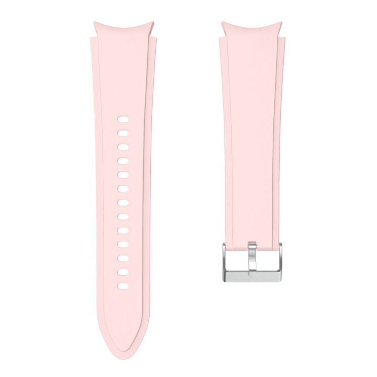 Ремешок UniCase Silicone Strap для Samsung Galaxy Watch 4 Classic (46mm) / Watch 4 Classic (42mm) / Watch 4 (40mm) / Watch 4 (44mm) - Pink: фото 3 из 3