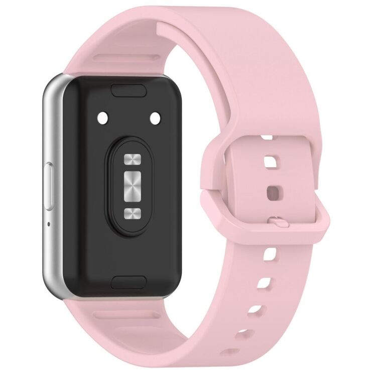 Ремінець UniCase Soft Silicone для Samsung Galaxy Fit 3 - Pink: фото 2 з 9