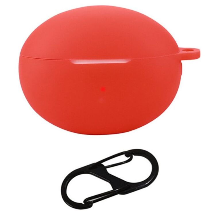 Силіконовий чохол Deexe Silicone Case (FH) для Huawei FreeBuds 6i - Red: фото 1 з 5