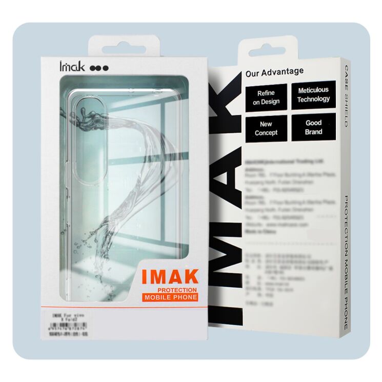 Силиконовый чехол IMAK UX-10 Series для Google Pixel 11 / 11 Pro - Transparent: фото 9 из 9