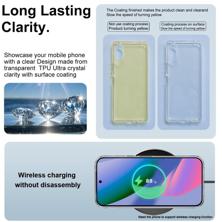 Силиконовый чехол IMAK UX-10 Series для Google Pixel 11 / 11 Pro - Transparent: фото 8 из 9