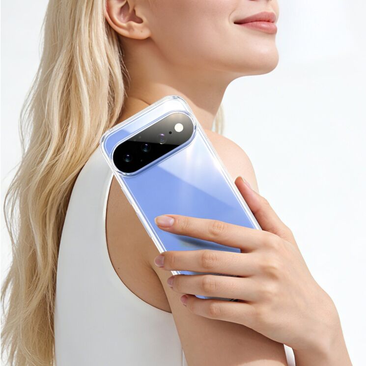 Силиконовый чехол IMAK UX-10 Series для Google Pixel 11 / 11 Pro - Transparent: фото 5 из 9