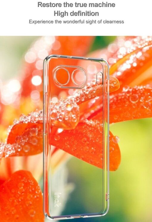 Силиконовый чехол IMAK UX-5 Series для OnePlus Nord 4 - Transparent: фото 7 из 10