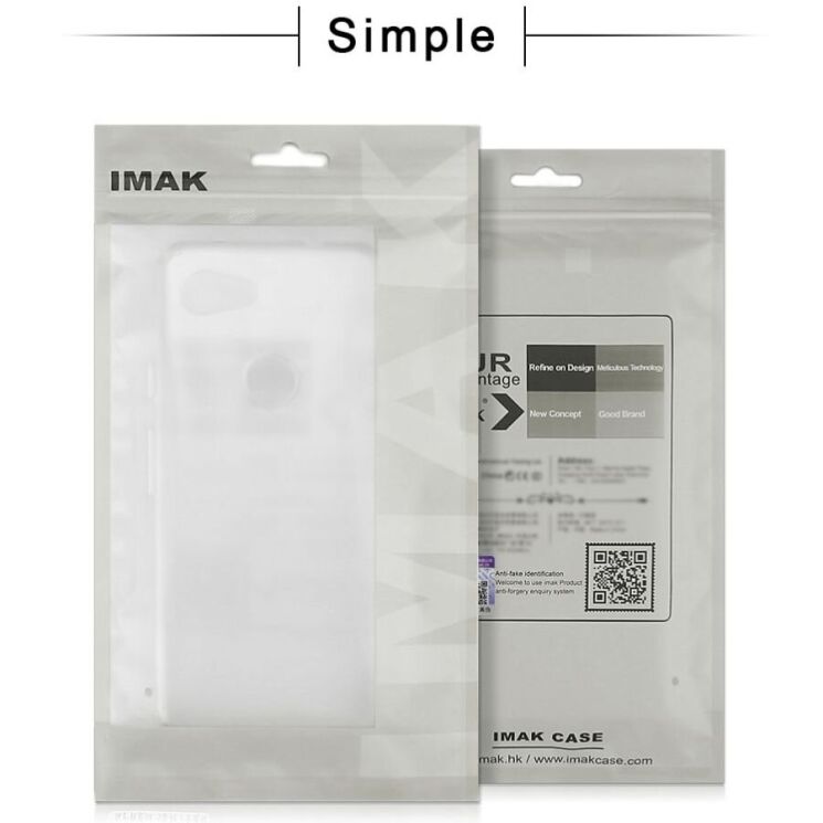 Силиконовый чехол IMAK UX-5 Series для Samsung Galaxy A16 (A165) - Transparent: фото 10 из 10