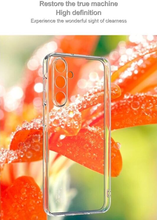Силиконовый чехол IMAK UX-5 Series для Samsung Galaxy A16 (A165) - Transparent: фото 7 из 10