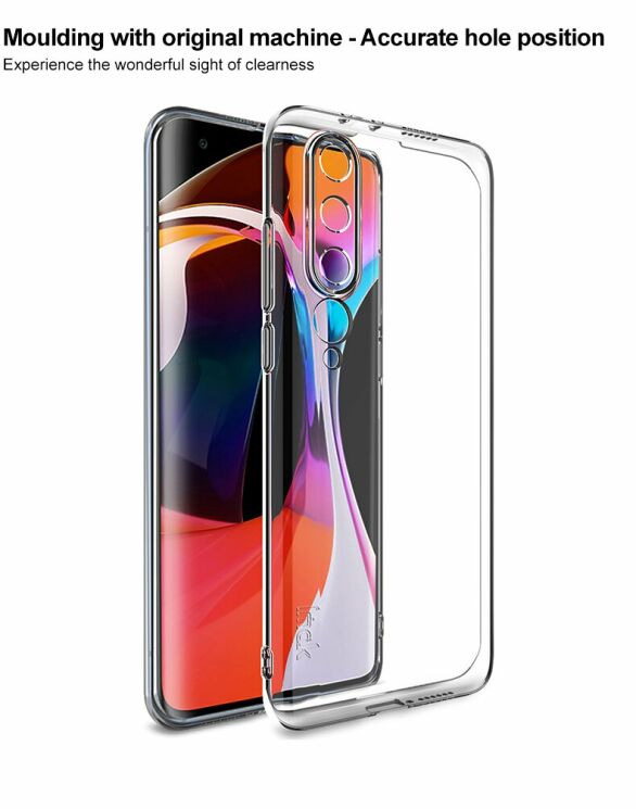 Силиконовый (TPU) чехол IMAK UX-5 Series для Xiaomi Mi 10 - Transparent: фото 8 из 13