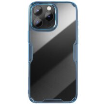 Силиконовый чехол NILLKIN Nature TPU Pro для Apple iPhone 16 Pro - Blue: фото 1 из 14