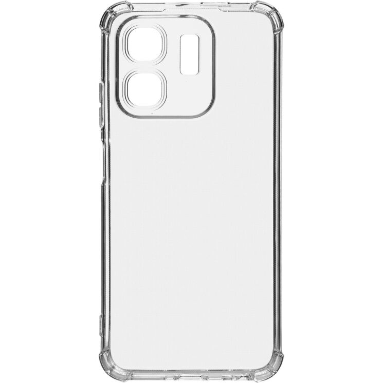 Силиконовый (TPU) чехол ArmorStandart Air Force для Infinix Hot 50i (X6531) / Smart 9 (X6532) - Clear: фото 1 из 6