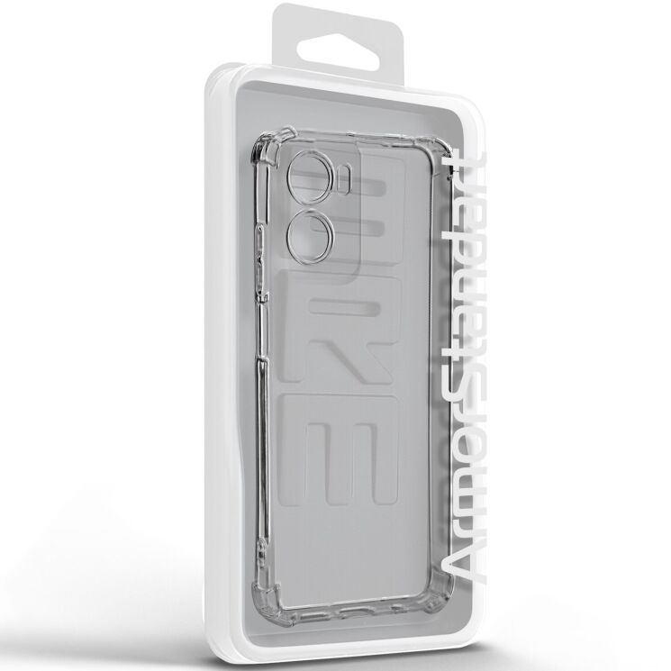 Силиконовый (TPU) чехол ArmorStandart Air Force для Motorola Moto G05 / Moto E15 - Clear: фото 3 из 6