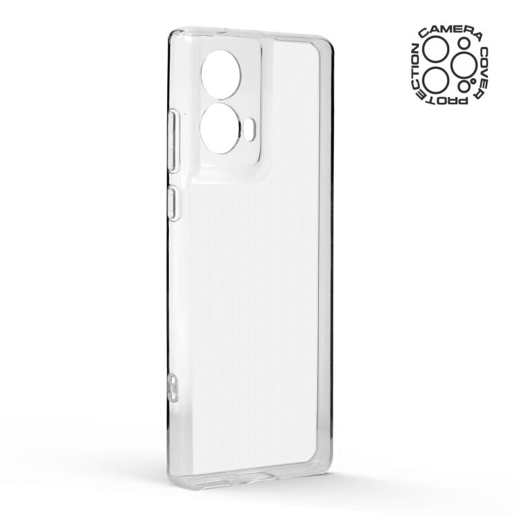 Силиконовый (TPU) чехол ArmorStandart Air Series для Motorola Moto G85 - Clear: фото 2 из 6