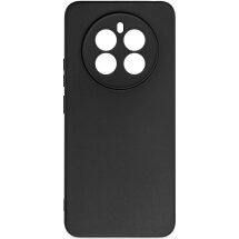 Силиконовый (TPU) чехол ArmorStandart Matte Slim Fit для Realme 12 / 12 Plus - Black: фото 1 из 5