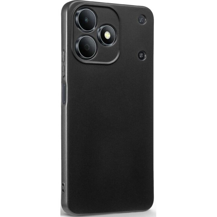 Силиконовый (TPU) чехол ArmorStandart Matte Slim Fit для Realme Note 80 - Black: фото 2 из 5