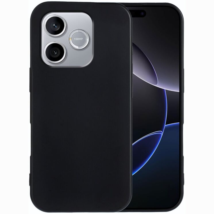 Силиконовый (TPU) чехол Deexe Matte Case для Honor 600 Lite - Black (411804B) Силиконовый (TPU) чехол Deexe Matte Case для Honor 600 Lite - Black: фото 1 из 7