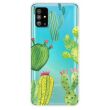 Силиконовый (TPU) чехол Deexe Pretty Glossy для Samsung Galaxy S20 Plus (G985) - Cute Cactus (314052I)
