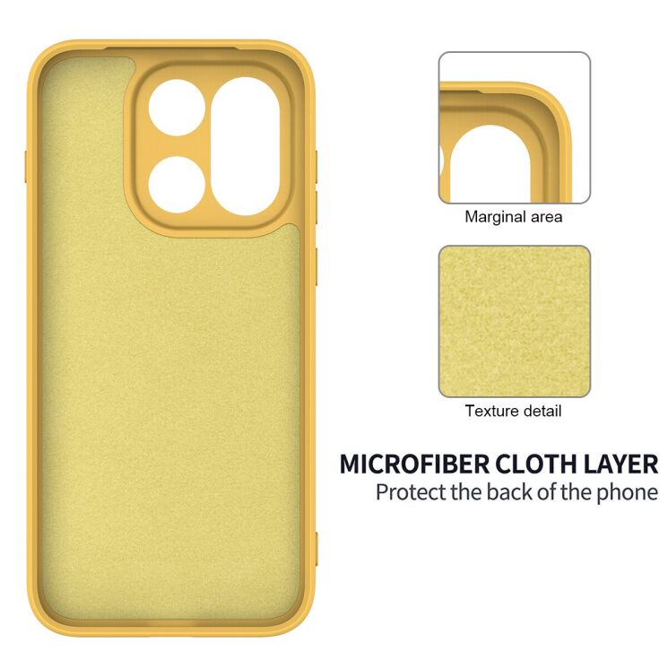 Силиконовый (TPU) чехол Deexe Silicone Case для OnePlus 15 - Green: фото 7 из 9