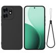 Силиконовый (TPU) чехол Deexe Silicone Case для OPPO Reno 16 - Black (413211B)