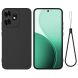 Силиконовый (TPU) чехол Deexe Silicone Case для OPPO Reno 16 - Black (413211B). Фото 1 из 9