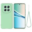 Силиконовый (TPU) чехол Deexe Silicone Case для Xiaomi Redmi Note 15 - Green (405501G)