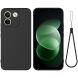 Силиконовый (TPU) чехол Deexe Silicone Case для Xiaomi Redmi Note 17 Pro Max - Black (430605B). Фото 1 из 9