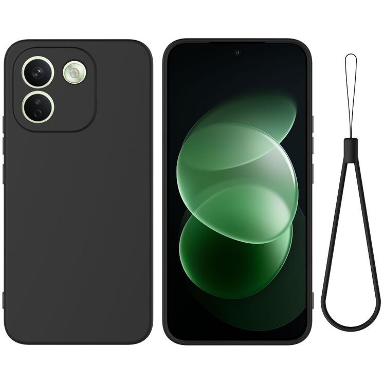 Силиконовый (TPU) чехол Deexe Silicone Case для Xiaomi Redmi Note 17 Pro Max - Black: фото 1 из 9
