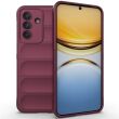 Силиконовый (TPU) чехол Deexe Terra Case для Samsung Galaxy A37 (A376) - Wine Red (406005WR)
