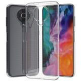 Силіконовий (TPU) чохол Deexe UltraThin для Nokia G10 / G20 - Transparent: фото 1 з 6