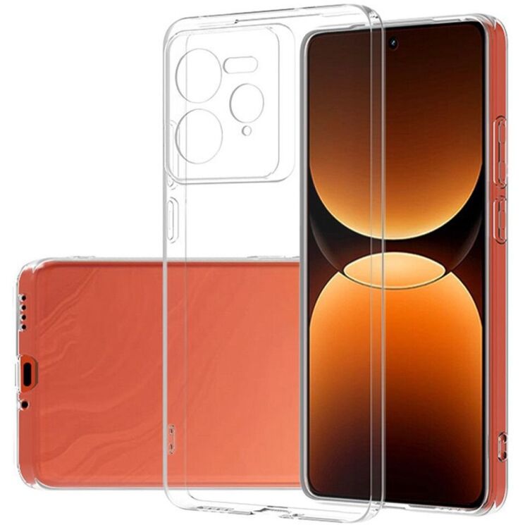 Силиконовый (TPU) чехол Deexe UltraThin для Realme GT 7 Pro - Transparent: фото 1 из 4
