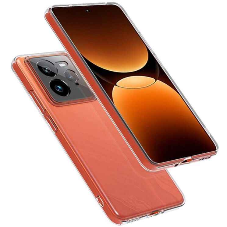 Силиконовый (TPU) чехол Deexe UltraThin для Realme GT 7 Pro - Transparent: фото 2 из 4